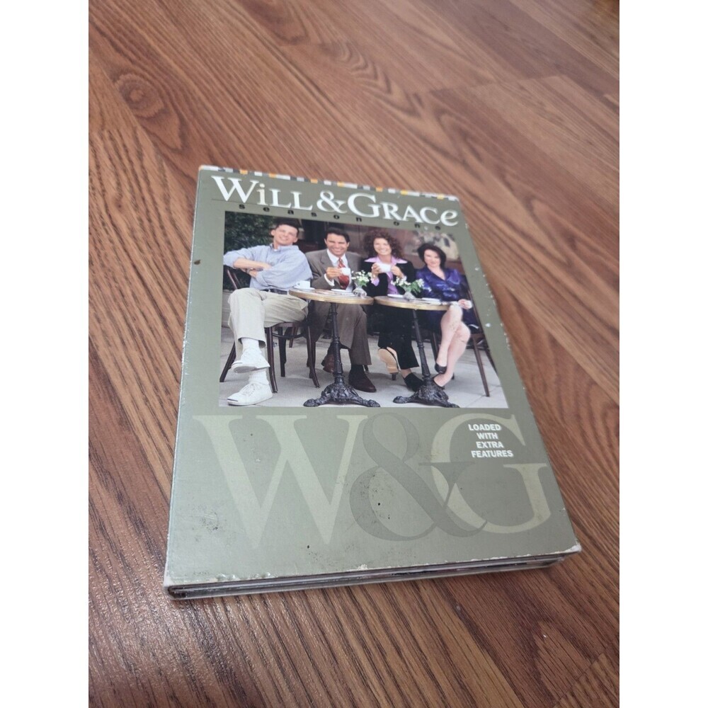 Will & Grace Season 4 DVD 4-Disc Box Set NBC Complete Fourth Season